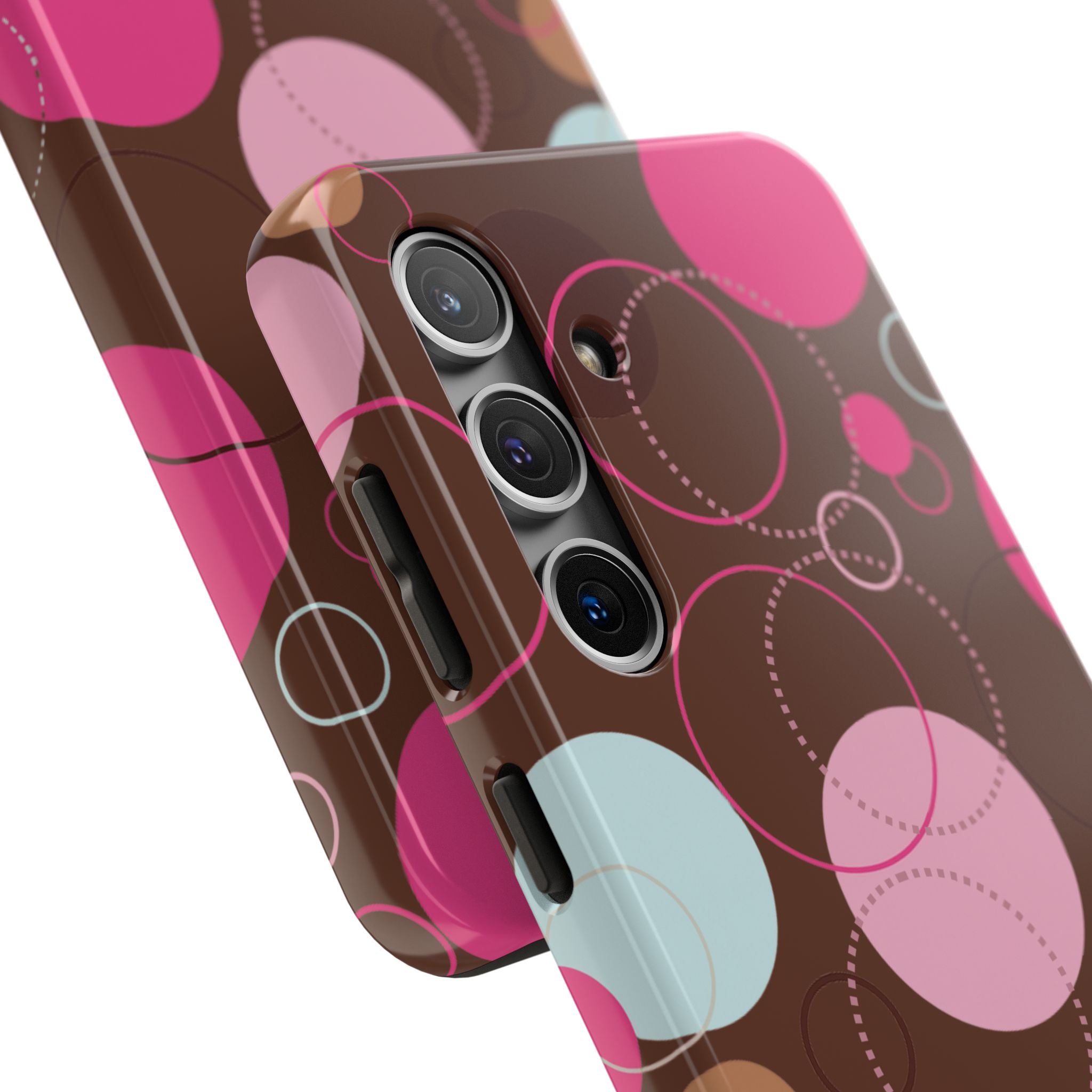 Spiral Pop iPhone Case | Brown