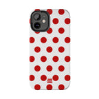 Big Polka Dot | White and Red
