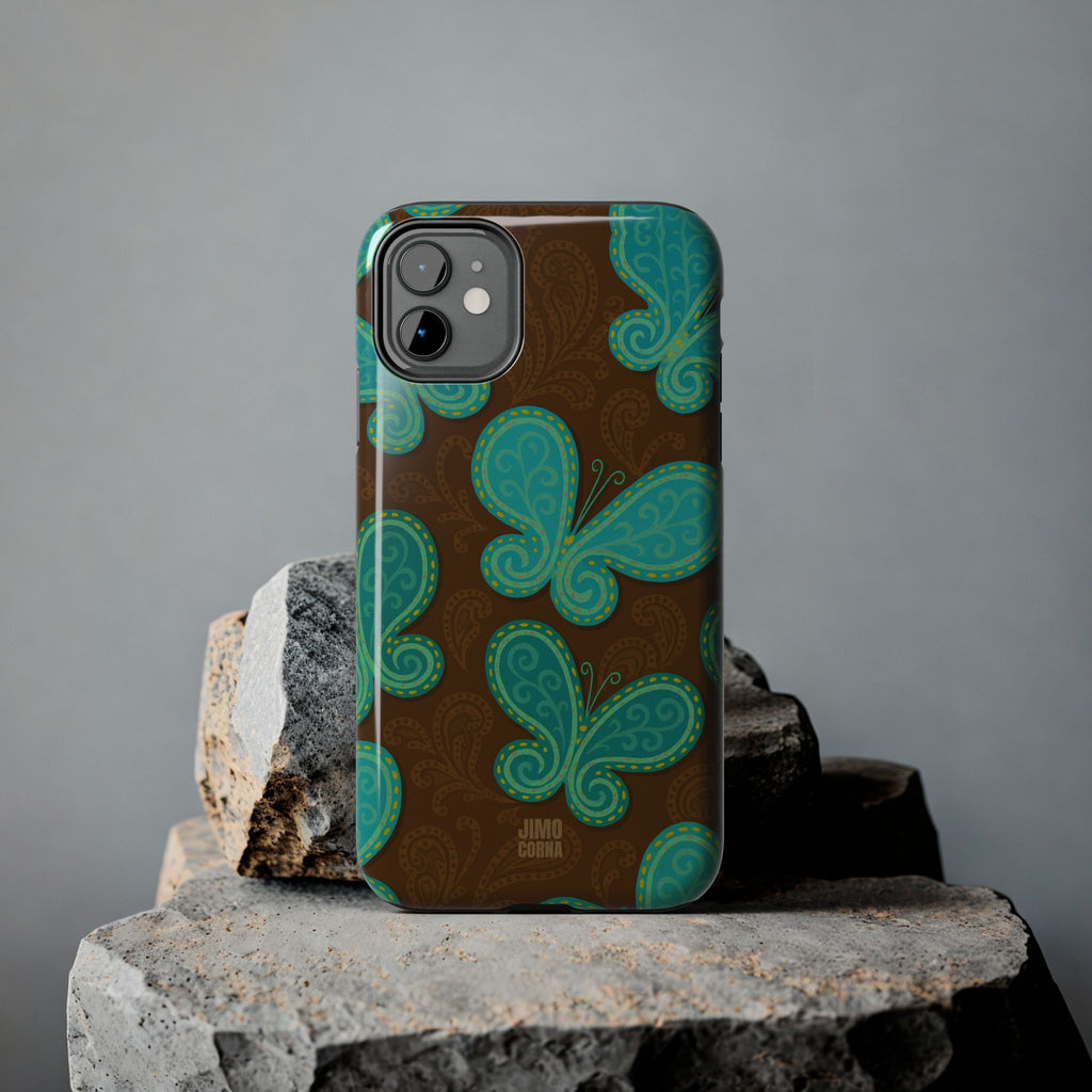 Cocoa Breeze Butterflies iPhone Case