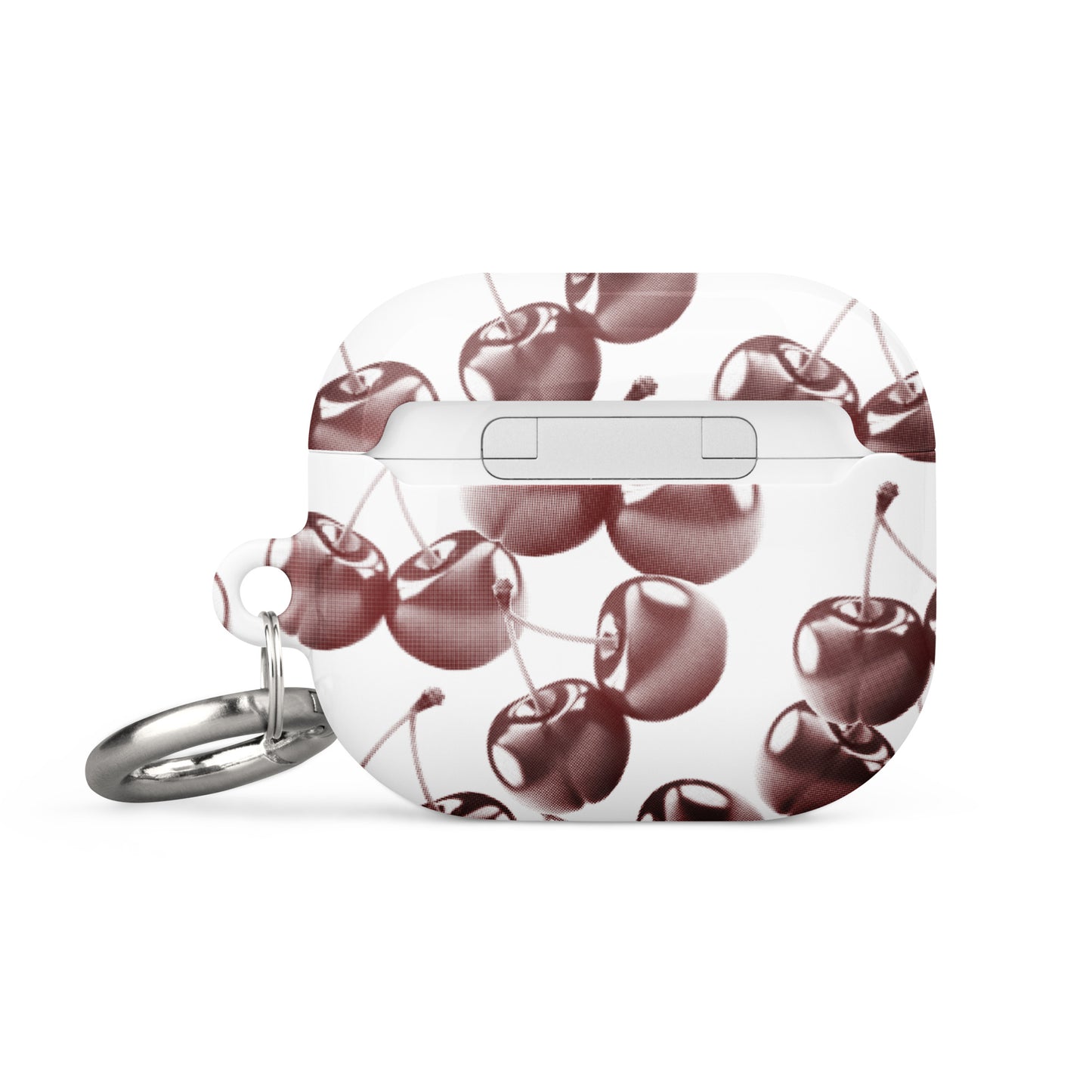 Red Retro Cherries Airpods Case