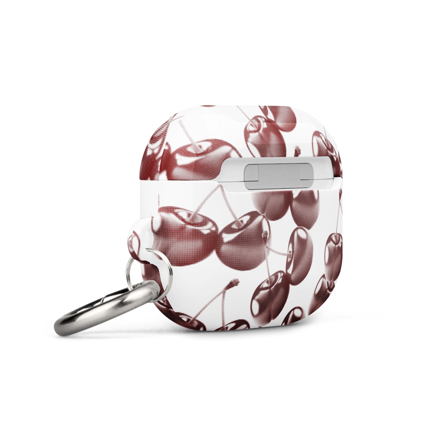 Red Retro Cherries Airpods Case