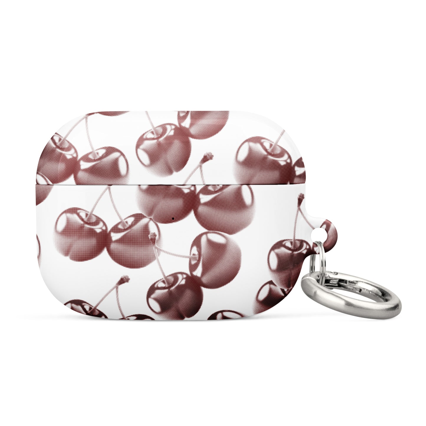 Red Retro Cherries Airpods Case