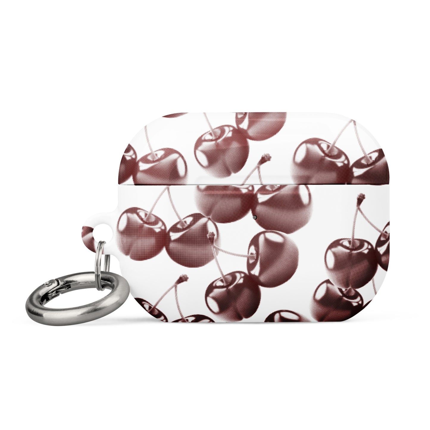 Red Retro Cherries Airpods Case